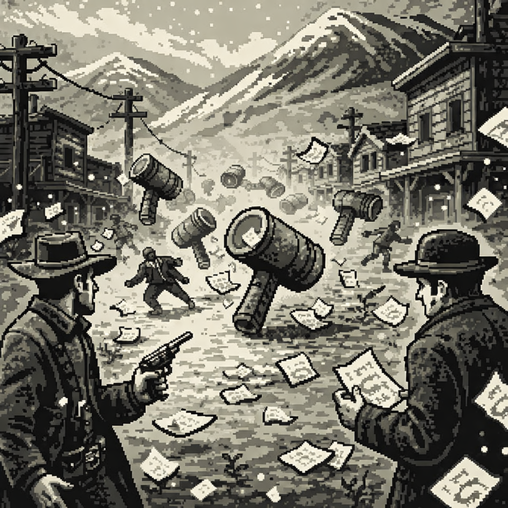 Story banner for The Rolling Writ of Nozuchi Gulch