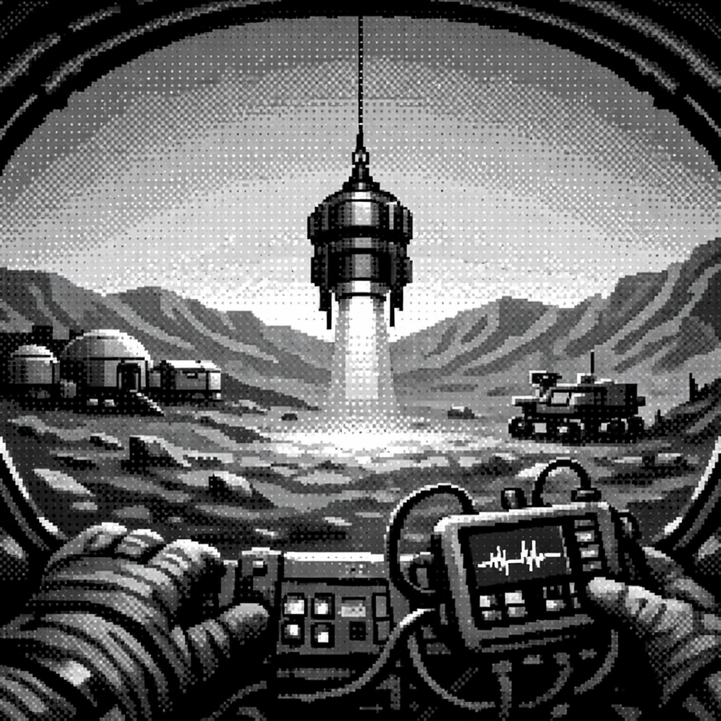 Story banner for Der hängende Alarm von Ares Vallis